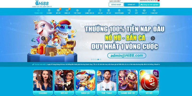 Cá Cược Tốc Chiến: Làm Giàu Nhanh Chóng Tại Nhà Cái Hi88 giao dien dang cap cua ca cuoc toc chien hi88